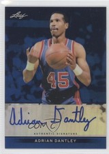 2012-13 Leaf Metal Holo Blue 2/25 Adrian Dantley #BA-AD2 Auto HOF 6n5