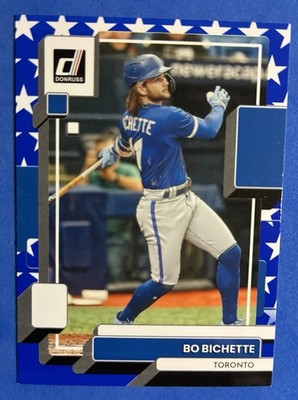 2022 Panini Donruss - Bo Bichette #170 Independence Day Free Shipping/Toploader