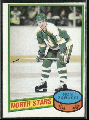 1980-81 O-Pee-Chee Ron Zanussi #192 Minnesota North Stars