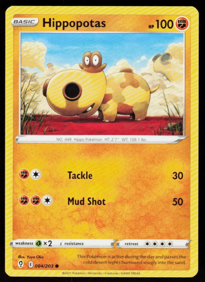 Hippopotas Pokémon TCG Cards for sale | eBay