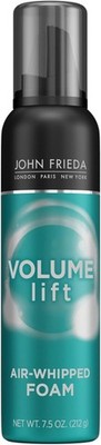John Frieda Volume Lift Air Whipped Foam, Volumizing Hair Mousse with Air-Silk T