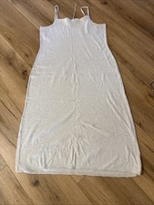 Crossroads XL 100% Cotton Sleeveless Creamy Summer Dress BOHO COMFY