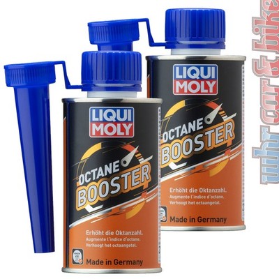 Liqui Moly Octane Booster 2x 200ml Benzin Kraftstoff Additiv erhöht d. Oktanzahl
