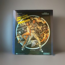 Vintage James Bond Moonraker RCA VideoDiscs CED Part 2 Roger Moore Stereo