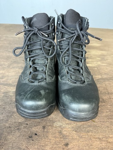 DANNER KINETIC SIDE ZIP 6" BLACK LEATHER GORE-TEX BOOTS MENS SIZE 9 D - Picture 4 of 10