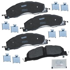 Bendix CFM1399 Semi-Metallic Front Brake Pads...