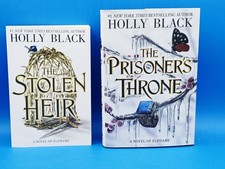 The Prisoner's Throne (Hardcover) & The Stolen Heir (Paperback) By Holly Black!.