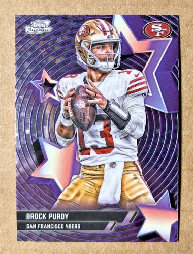 2025 Topps Cosmic Chrome Brock Purdy Base (RAW)