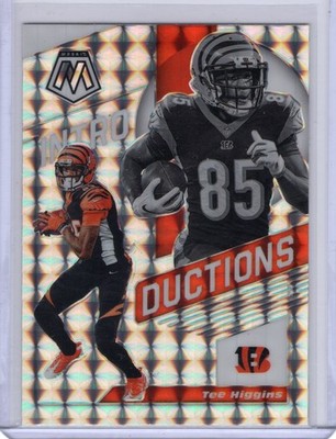 2020 Panini Mosaic TEE HIGGINS RC INTRODUCTIONS #17 Silver Mosaic Prizm BENGALS