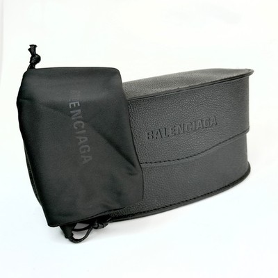 BALENCIAGA BB0156S 0156 EXTREME Oversized Wrap Black Bold Unisex