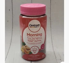 Centrum Prenatal Vitamin Gummies for Morning Sickness Relief, Citrus Ginger...