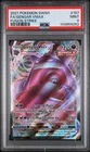 2021 POKEMON SWORD & SHIELD FUSION STRIKE #157 FULL ART/GENGAR VMAX PSA 9