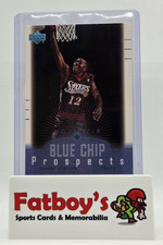 2000-01 UD Reserve Speedy Claxton Blue Prospects Rookie Card. rookie card picture