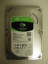 Seagate BarraCuda Compute 1TB 3.5-Inch Internal HDD for PC or Mac - Barely used