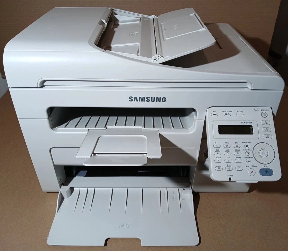 Samsung SCX-3405F SW Laserdrucker Scan Kopie Fax ADF Win 11 Nützlicher als M2070 - Bild 4 von 4