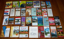 lot of 34 Travel Brochures Guides Souvenir En...