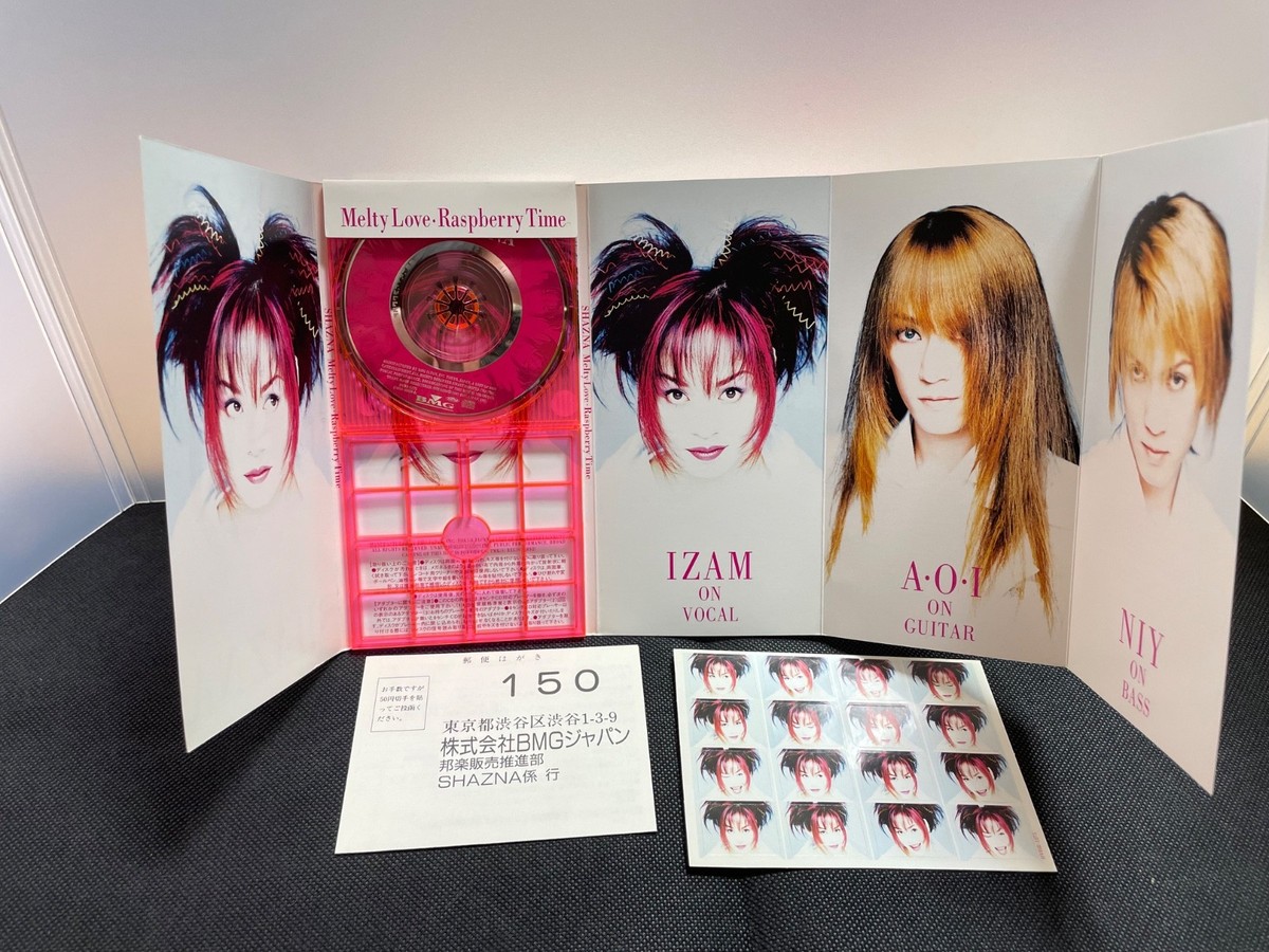 SHAZNA IZAM 3inch 8cm Single CD 6set Melty love Visual kei music