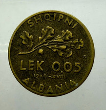 Albania Vittorio Emanuele III 0,05 Lek  1940 BB