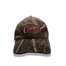 Raising Cane's Canes Camo Hat Realtree Strapback Druski