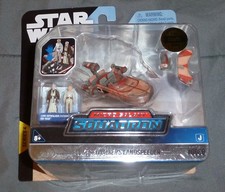 Star Wars Micro Galaxy Squadron Luke Skywalker's Landspeeder  0080 Chase 1 5000