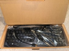 HP Sk-2028 USB Wired Black Hewlett Packard Full Size Keyboard with Number Pad