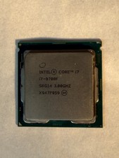 Intel SRG14 Core i7-9700F 3.00Ghz 8-Core Socket 1151 CPU Processor Coffee Lake-S