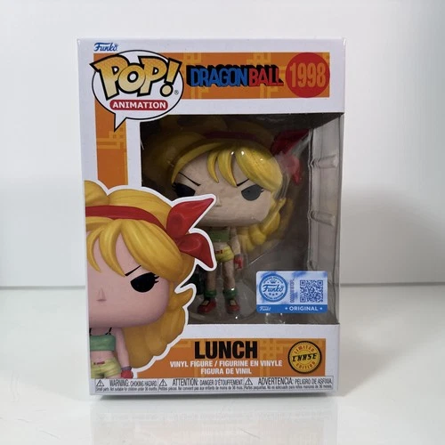 Funko Pop! Vinyl Dragon Ball Lunch Chase Figure #1998 Animation Pop -Read Please