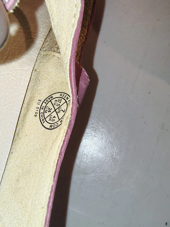 Zapatos de gamuza para mujer Keen Mary Jane talla 7 púrpura EE. UU. Foto 4 de 4