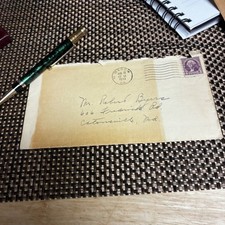 Vintage 1933 Handwritten Letter Macon Georgia Travel Bermuda Florida NRA Stamp