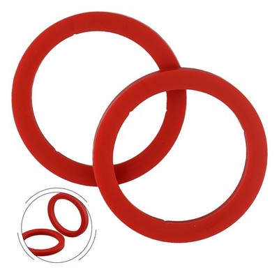 Dauerhaft Kaffeesiegel Siegelring Kaffeebrauenkopf Silikondichtung 2pcs