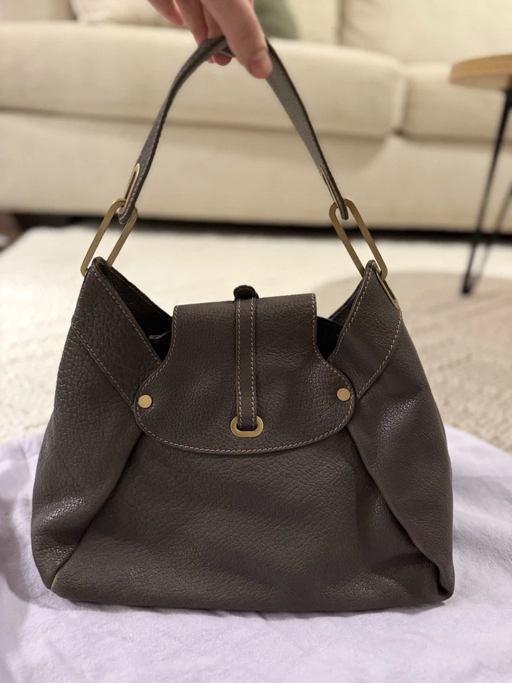 Bolsa Hobo Jimmy Choo Couro Tulita - Imagem 2 de 4