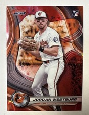 2024 Bowman’s Best Jordan Westburg Rookie Red Lava /5 Orioles #11