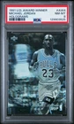 1991 UPPER DECK AWARD WINNER HOLOGRAM #AW4 MICHAEL JORDAN PSA 8