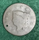 Photo of a 1827-P Large Cent from an eBay listing that sold on Jul 16, 2026