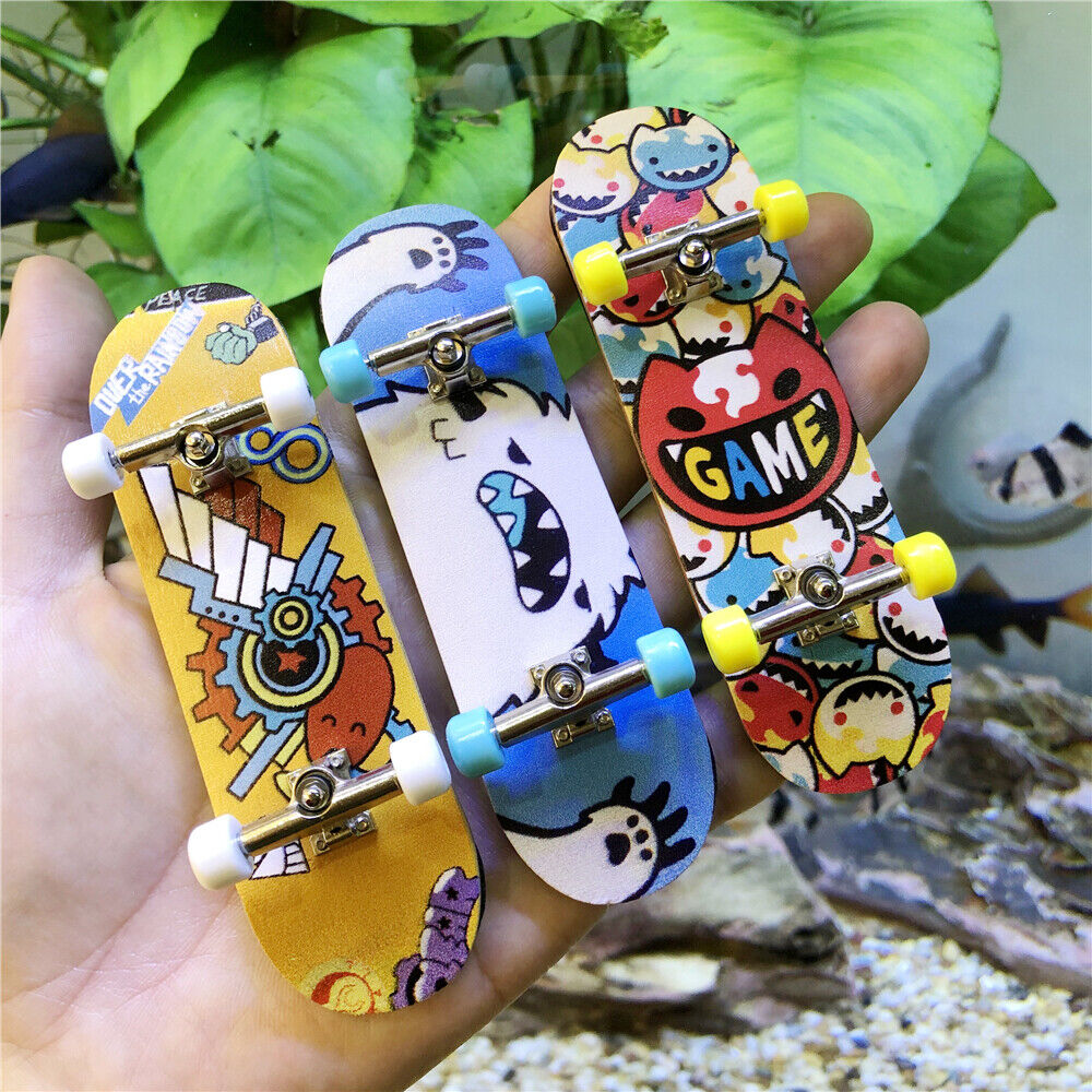 SK∞ the Infinity Anime Finger Skateboard DIY Langa Reki Miya Skate SK8 Mini  Simulation Skate Board Key Chain for Collection