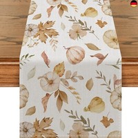 AhornbläTter Herbst TischläUfer, KüRbis Deko Tischdecke, Tischdeko Herbst FüR Er