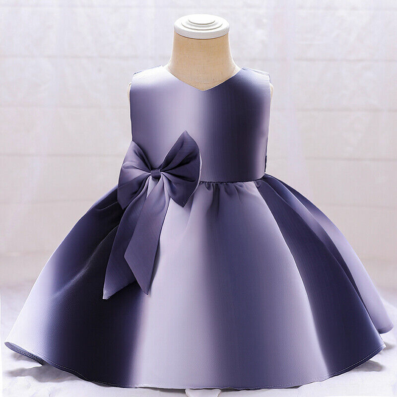 Newborn top purple dress
