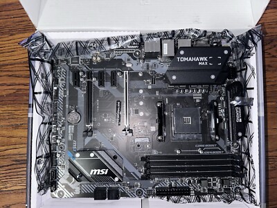 MSI B450 TOMAHAWK MAX, AMD Motherboard 824142191699| eBay