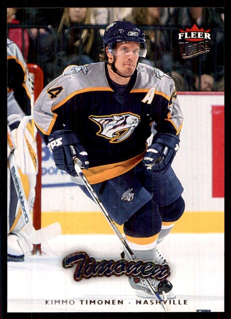 2006-07 Ultra Kimmo Timonen Nashville Predators #114