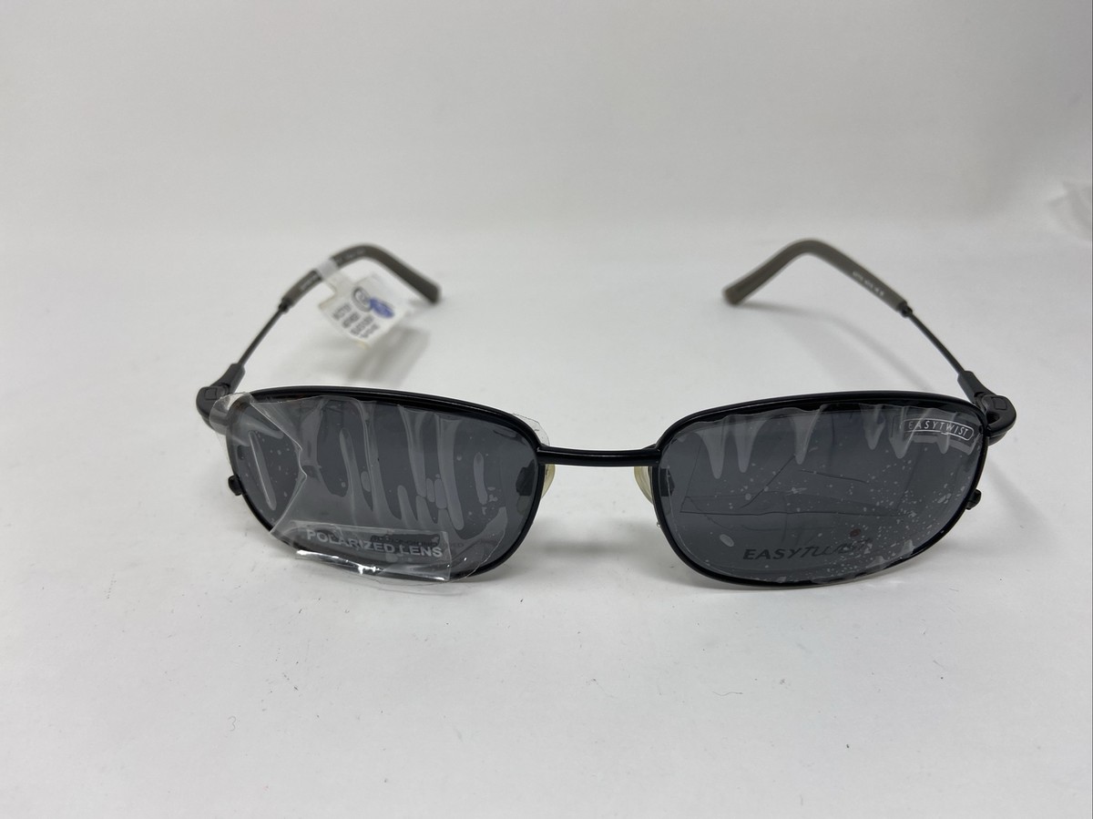 EASYTWIST EYEWEAR CT131 54/19/140 90 BLACK W/ POLARIZED SUNCLIP