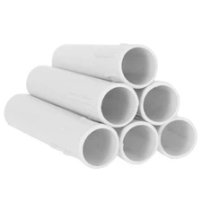 20PCS Plastic Candle Tubes Decorative Candle Annular Tubes Candle Light Supplies