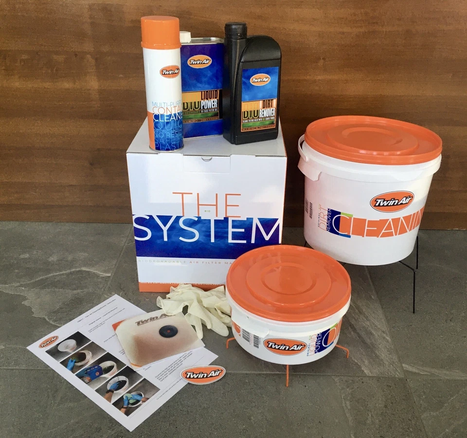 KIT PULIZIA FILTRO ARIA TWIN AIR DETERGENTE BIODEGRADABILE MOTOCROSS ENDURO QUAD