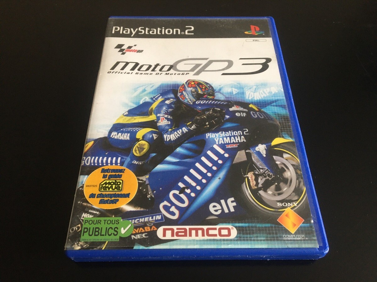 Jeu PlayStation 2 Moto GP3 - Complet Bon état, Livré Avec Boîte Et Notice