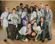 TANISHA WRIGHT Signed 8.5 x 11 Photo Signed REPRINT Basketball WNBA Storm