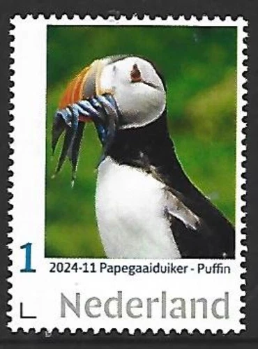 Netherlands 2024-11    Puffin  mnh us