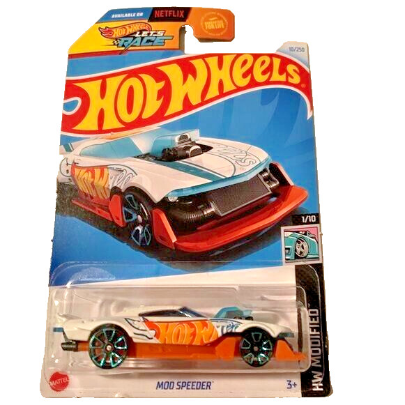 HOT WHEELS 2024 MOD SPEEDER WHITE 10/250 HTD13 HW MODIFIED SEALED
