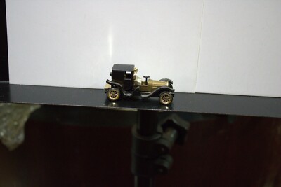 Vintage Reader's Digest High Speed Corgi Town Coupe Gold and Black