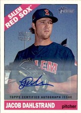 2015 Topps Heritage Minors Real One Autographs Jacob Dahlstrand ROA-17 NICE