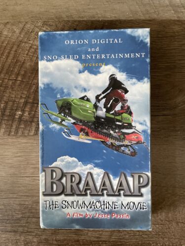 Machine à neige motoneige VHS Braaap hiver 2001 - Photo 1/6