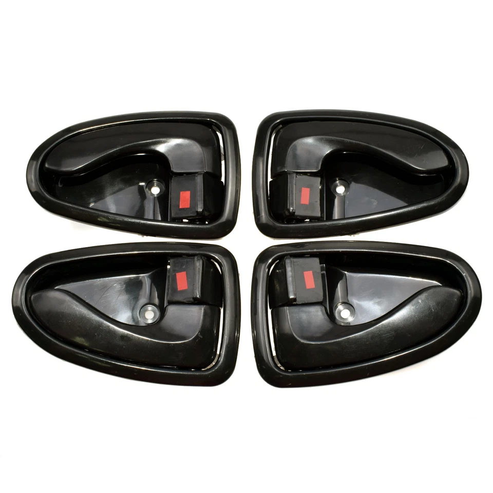 4 piezas manijas de puerta delantera trasera izquierda derecha para Hyundai ACCENT 2000-2006 NUEVAS Foto 2 de 4